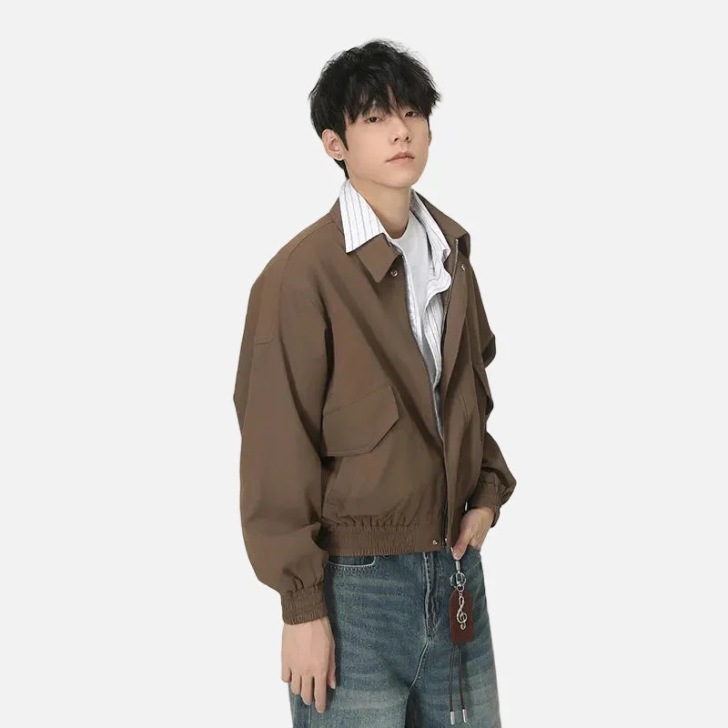 Versatile American Style High-end Workwear Jacket