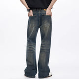 Vintage Flared Denim Pants Bootcut Jeans
