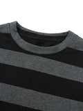 Y2K Striped Artisan's Craft T-Shirt