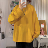 Long Sleeve Oversized Blank T-shirt