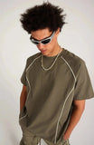 Loose Patchwork Oversized T-shirt