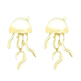 Deep Sea Jellyfish Crystal Earrings