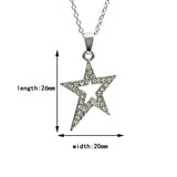 Y2K Star Pendant Necklace