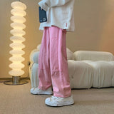 Solid Pink Vintage Pants