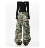 Camouflage Wardrobe Staple Vintage Cargo Pants