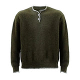 Long-lasting Men Retro Loose Collar Sweater