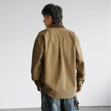 Signature Stylish Oversize Loose Casual Long Sleeve Shirt