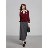 Chic A-Line Umbrella Cardigan