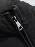 Fluffy Textured Zip-Up Jacket