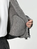 Effortless Warm Fleece Lined Leather Jacket