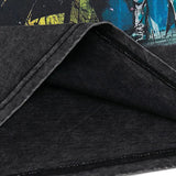 Graphic Vintage Black UFO Alien T-Shirt