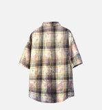 Streetwear Vibrant Tie Dye Short Sleeve Shirt