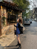 Women Cool Spring Black Leather Jacket