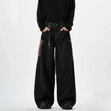 Vintage American Style Machete Wide Leg Jeans