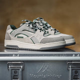 Versatile Retro Splice Green Sneakers