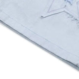 Stylish Korean Patchwork Button Zipper Jeans
