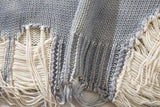 Y2K Ripped Loose Sweater
