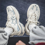 Vintage Stars Platform Sneakers