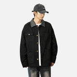Cozy Detroit Felt Style Cotton Jacket