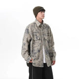 Zenith American High Street Tie Dye Denim Jacket