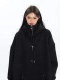 Women Cool Gothic Loose Long Sleeve Hoodie