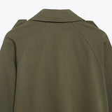 Chic Double Breasted Retro Trench Jacket
