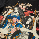 Samurai Spirits With Blossoms T-shirt