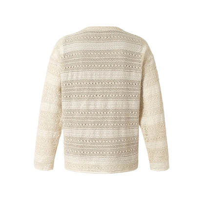 American Style Versatile Cozy Loose Knit Sweater