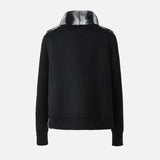 Luxury Wool Rabbit Fur Knitted Cardigan