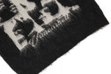 Y2K Abstract Faces Sweater