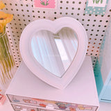 Y2K Heart Shaped Mirror
