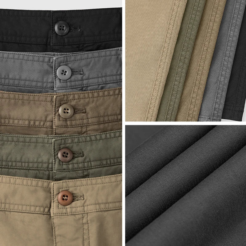 Men's Straight-Leg Chino Pants