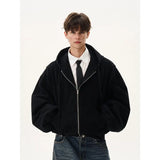 Men Japanese Embroidered Hooded Sweatshirt