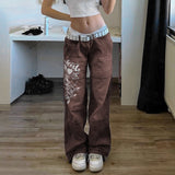 Vintage Low-waist Pants