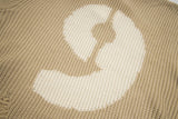 Distressed Number 9 Sweater