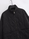 Fluffy Textured Zip-Up Jacket