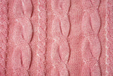 Distressed Cable Knit Sweater