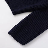 Y2K Warm Loose Zipper Knitted Cardigan