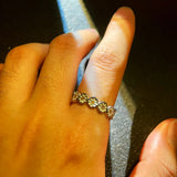 Adjustable Creative Daisy Flower Ring