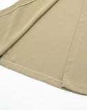 Classic Solid Color Back Zipper Skirt