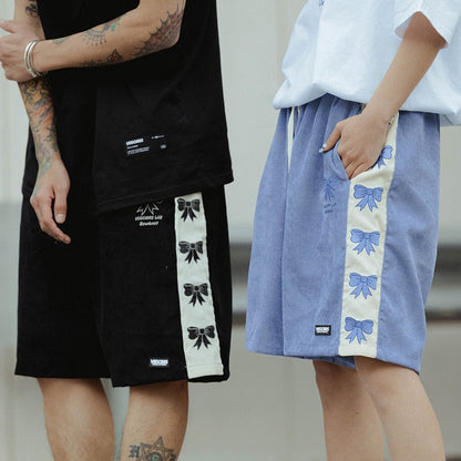 Bowknot Baggy Shorts
