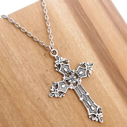 Y2K Vintage Cross Necklace