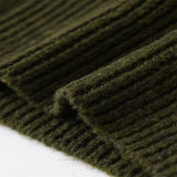 Y2K Warm Loose Zipper Knitted Cardigan