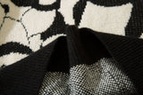 Panda Graphic Print Vintage Sweater
