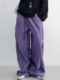 Baggy Purple Cargo Pants
