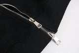 Y2K Streetwear Retro Zipper Casual Hooded Sweatshirt