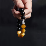 Natural Tiger Eyes Obsidian Stone Bracelet