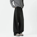 Youthful Wrinkled Campus Straight Leg Sweatpants