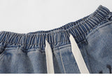 Spider Graphic Mid Waist Shorts