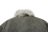 Breathable Single Breasted Faux Fur Jacket